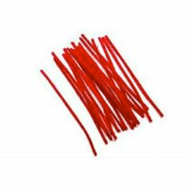 Pipecleaners 15cm Red Pack of 20 by Peak Dales