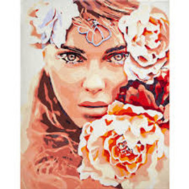 Enchanting Eyes Paint-by-Numbers Kit by Vervaco