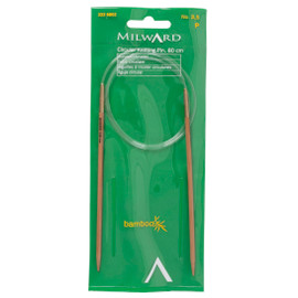 Knitting Pin Circular Fixed Bamboo 80cm x 3.50mm Knitting Pin Circular Fixed Bamboo 80cm x 3.50mm