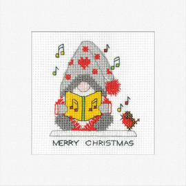 Christmas Carol Card Cross stitch Card Kit by Heritage Christmas Carol Card Cross stitch Card Kit by Heritage