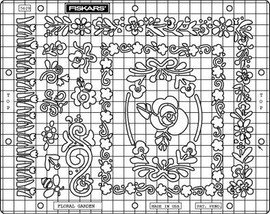 Fiskars Shapeboss stencils Flowers