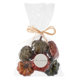 Autumn Pumpkins in Bag: 7 Pieces by Occasions
