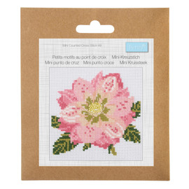 Hellebore Mini Counted Cross Stitch Kit by Trimits 