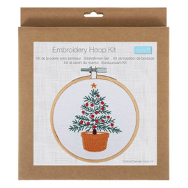 Tree Mini Embroidery Kit with Hoop by Trimits Tree Mini Embroidery Kit with Hoop by Trimits
