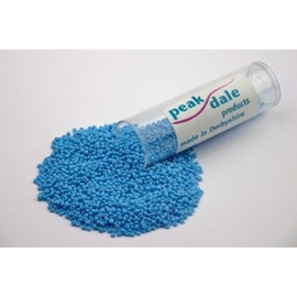 Light Blue Opaque Glass Seed Beads 35g by Peak Dales Light Blue Opaque Glass Seed Beads 35g by Peak Dales