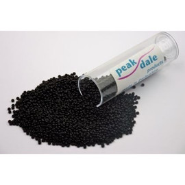 Black Opaque Glass Seed Beads 35g by Peak Dales Black Opaque Glass Seed Beads 35g by Peak Dales