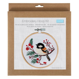 Bird Mini Embroidery Kit with Hoop by Trimits Bird Mini Embroidery Kit with Hoop by Trimits