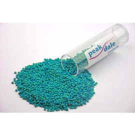 Turquoise Opaque Glass Seed Beads 35g by Peak Dales