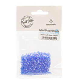 Pale Blue Mini Bugle Beads by Peak Dales Pale Blue Mini Bugle Beads by Peak Dales