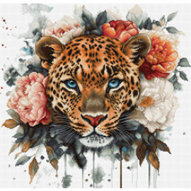 Wild Beauty Counted Cross Stitch Kit by Letistitch Wild Beauty Counted Cross Stitch Kit by Letistitch