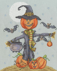 All Hallows' Jack Counted Cross Stitch Kit by Bothy Threads All Hallows' Jack Counted Cross Stitch Kit by Bothy Threads