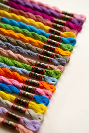 DMC Cotton Perle Size 5 Bundle of 20 different colours