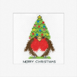 Christmas Tree Hat Cross stitch Card Kit by Heritage Christmas Tree Hat Cross stitch Card Kit by Heritage