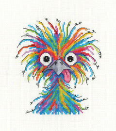 Rough Day Cross stitch Card Kit by Heritage Rough Day Cross stitch Card Kit by Heritage