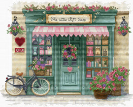 The Little Gift Shop  Counted Cross Stitch Kit by Luca-S