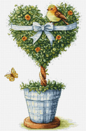 The Tree of Love Counted Cross Stitch Kit by Luca-S