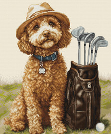 The Master Golfer Cross Stitch Kit by Luca-S