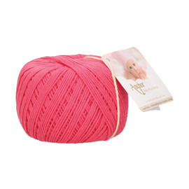 Crochet/Knitting Yarn: Baby Pure Cotton: 1 x 50g: Sweet Pink