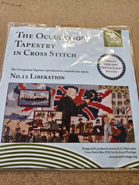 No. 12 Liberation: The Occupation Cross Stitch Kit by Jersey Heritage