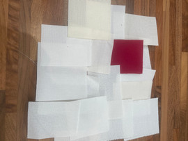 Bundle A6: 10 Various Fabric Offcuts