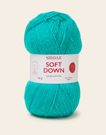 Sirdar Soft Down Wool Blend 100g Ball - Tender Teal