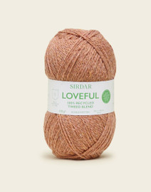 Sirdar Loveful 100% Recycled Tweed Blend DK 100g -  Maple