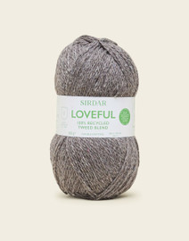 Sirdar Loveful 100% Recycled Tweed Blend DK 100g -  Bracken