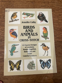 Birds and Animals in Cross Stitch by Jennifer Colby