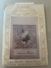 Summer Meadow Longstitch and Petit Point Kit by Rose Swalwell