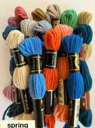 DMC Tapestry Wool 50 Mixed Colours