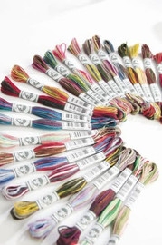 DMC Coloris Stranded Thread Art 517 Bundle of 10 different colours