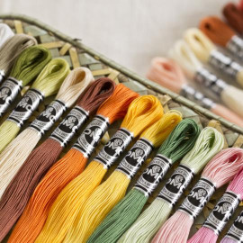 DMC Coton de Broder Bundle of 30 different colours