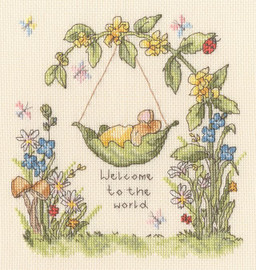 From Little Acorns Cross Stitch Kit by Bothy Threads