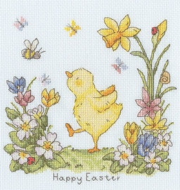 Little Chirps Cross Stitch Kit by Bothy Threads