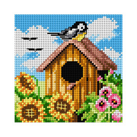 Great Tit Tapestry Canvas Only By Orchidea