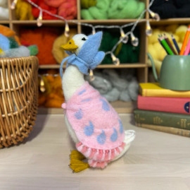 Beatrix Potter -Jemima Puddleduck Needle Felting Craft Kit