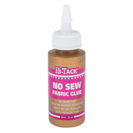 Adhesive: Hi-Tack No-Sew Glue: 60ml