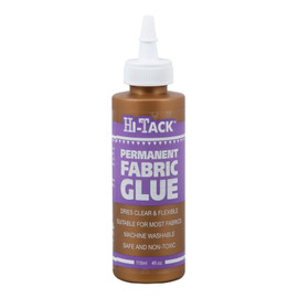 Permanet Adhesive: Hi-Tack Fabric Glue: 115ml 