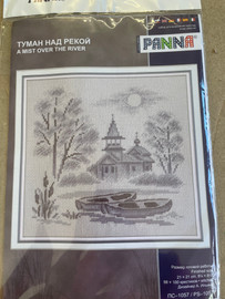 A Mist Over The River Counted Cross Stitch Kit by Panna