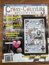 *Second-Hand* Cross Country Stitching Magazine - June 1995
