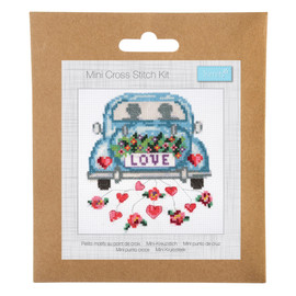 Mini Love Counted Cross Stitch Kit by Trimits