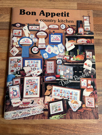 Bon Appetit A Country Kitchen Cross Stitch Chart Booklet by Dale Burdett