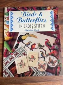 Birds & Butterflies in Cross Stitch by Christina Marsh