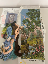 *CHARITY* Started: Summer Tapestry Kit by Twilleys of Stamford