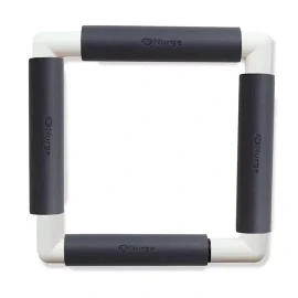 Nurge Grey Embroidery Snap Frame 21cm x 21cm