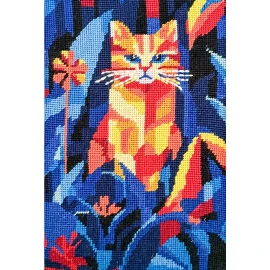 Midnight Cat Tapestry Kit By Milpoint