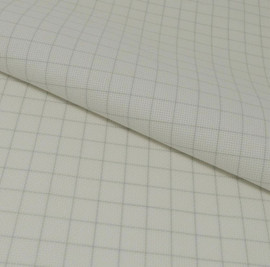 1 off cut of 14 Count Aida easy Guide 54cm x 50cm