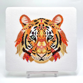 Mandala Tiger Cross Stitch CHART ONLY By Meloca Designs