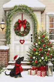 Waiting for Christmas Cross Stitch Kit By Luca S