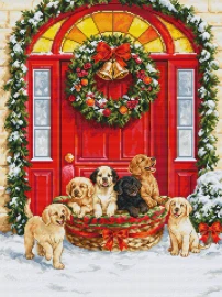 Santas Delivery Cross Stitch Kit By Luca S